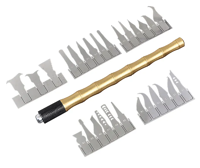 28 in 1 Mobile Phone BGA IC Chip Repair Blades Kit for iPhone CPU Remover Logic Board NAND Flash Repair Tools