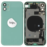 Rear Cover (Pulled A) incl. small parts - Green, For iPhone 11