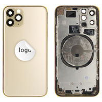 Rear Cover (Pulled) - Gold, For iPhone 11 Pro