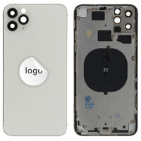 Rear Cover (Pulled) - Silver, For iPhone 11 Pro Max