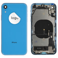 Rear Cover (Pulled A) incl. small parts - Blue, For iPhone XR