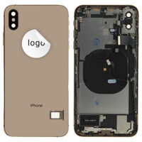 Rear Cover (Pulled A) incl. small parts - Gold, For iPhone XS Max