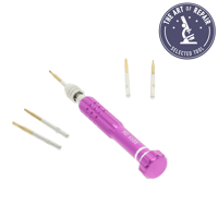 5 in 1  Midweight Longbody Multicolor Travel Driver (incl. 5 bits)