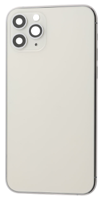 Rear Cover (excl. Logo) - Silver, For iPhone 11 Pro