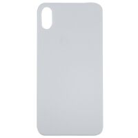 Rear Cover (excl. Logo) - Silver, For iPhone XS Max